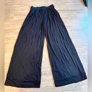 Women’s Self-Double Layer Wide Leg Pants XL